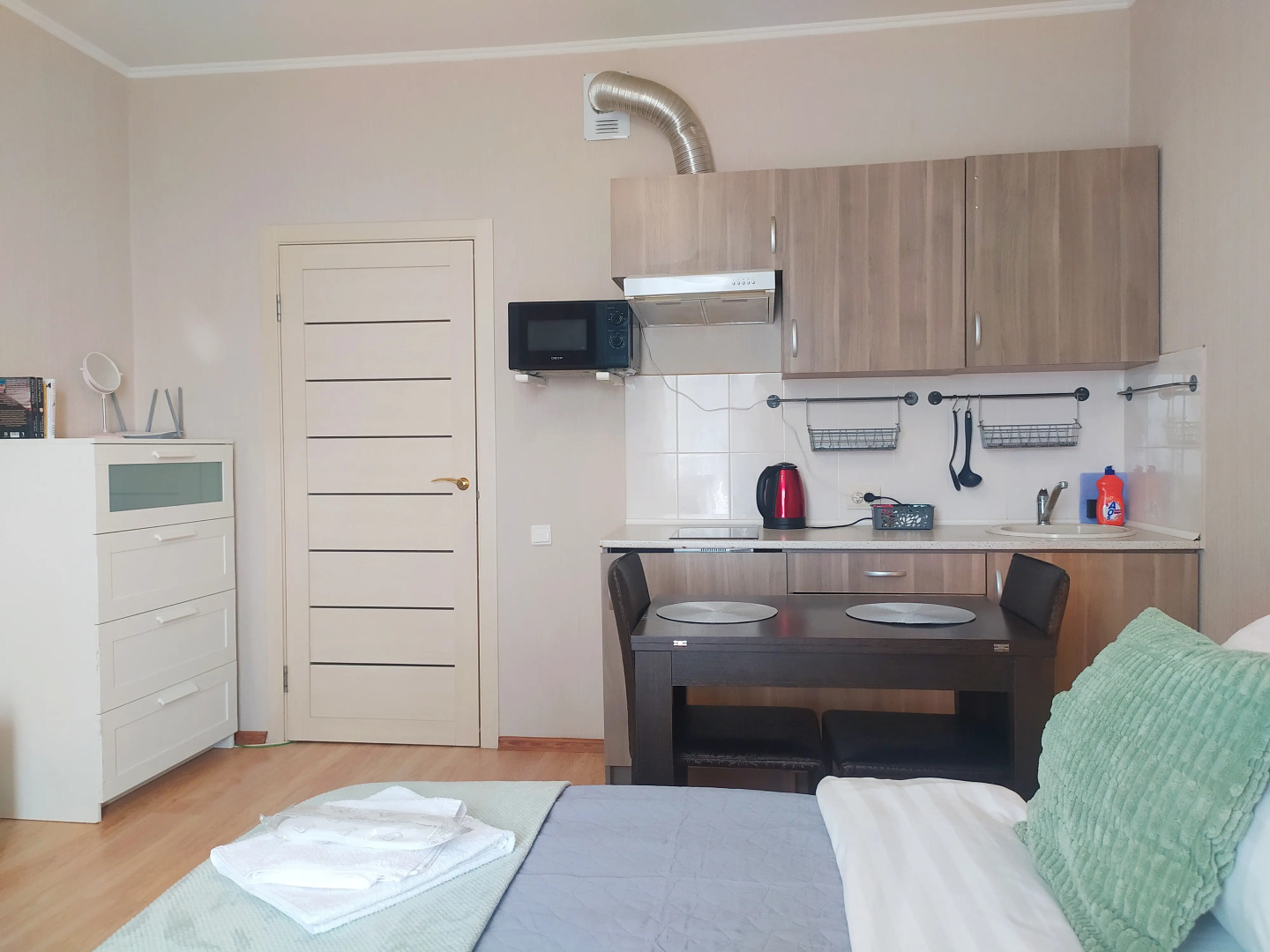 Квартира Видовая студия с панорамным балконом