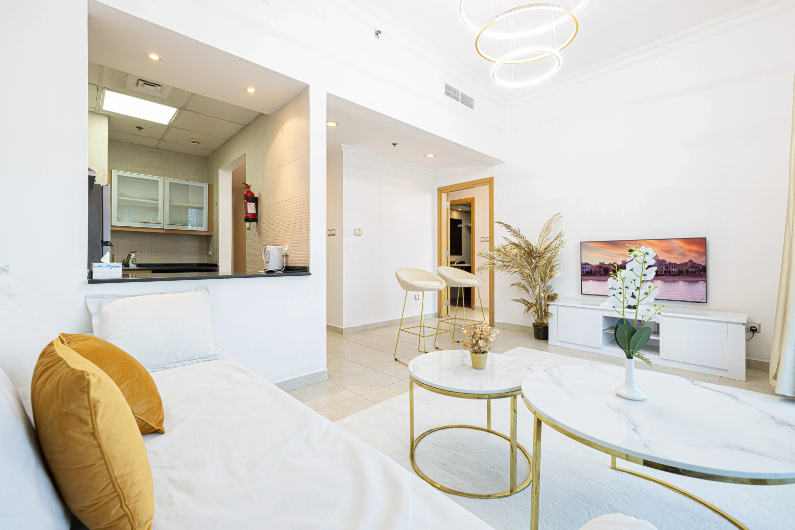 Квартира Luxury and spacious full Marina view