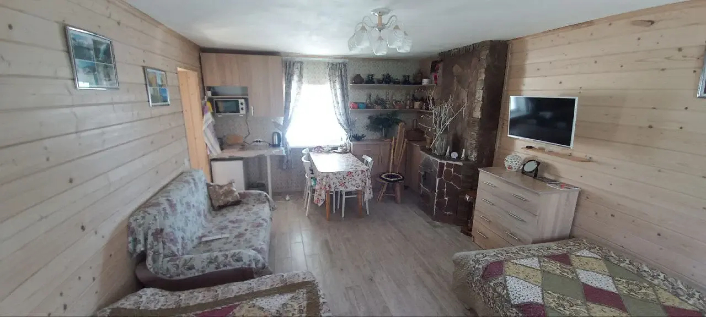 Гостевой Дом Домик с камином