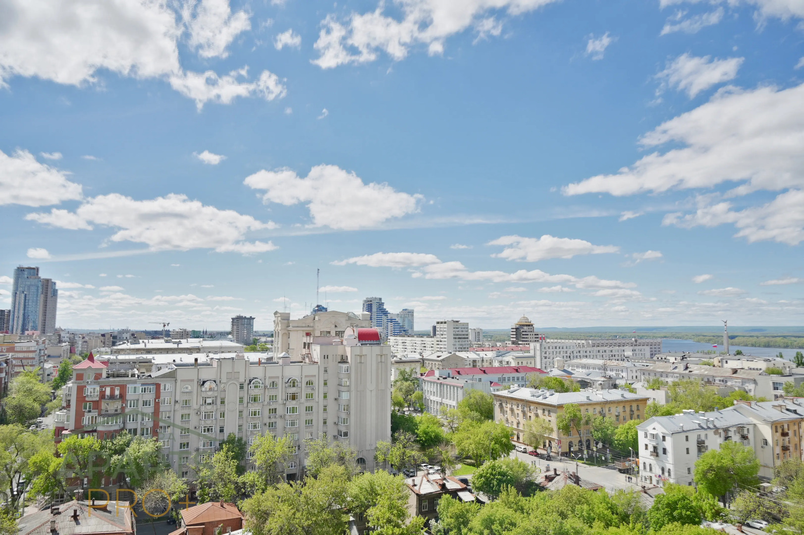 Квартира Aparts Pro Стильная евро 2-ком в центре Самары