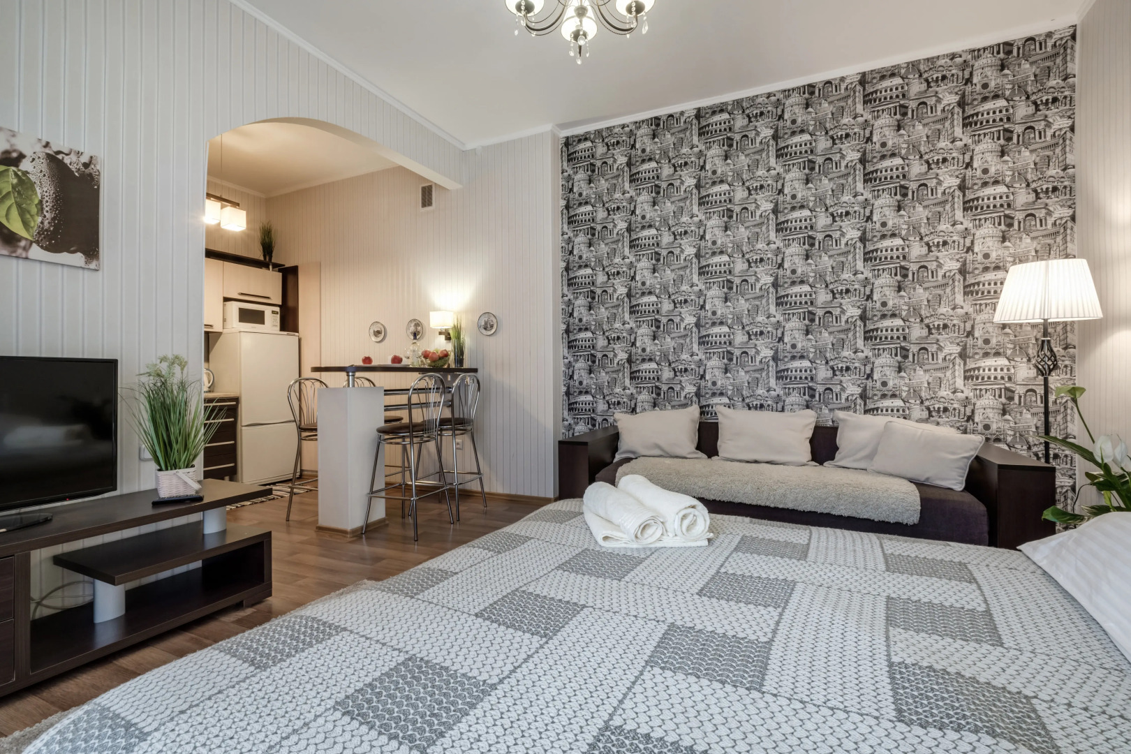 Апартаменты Уникальная студия на Советской