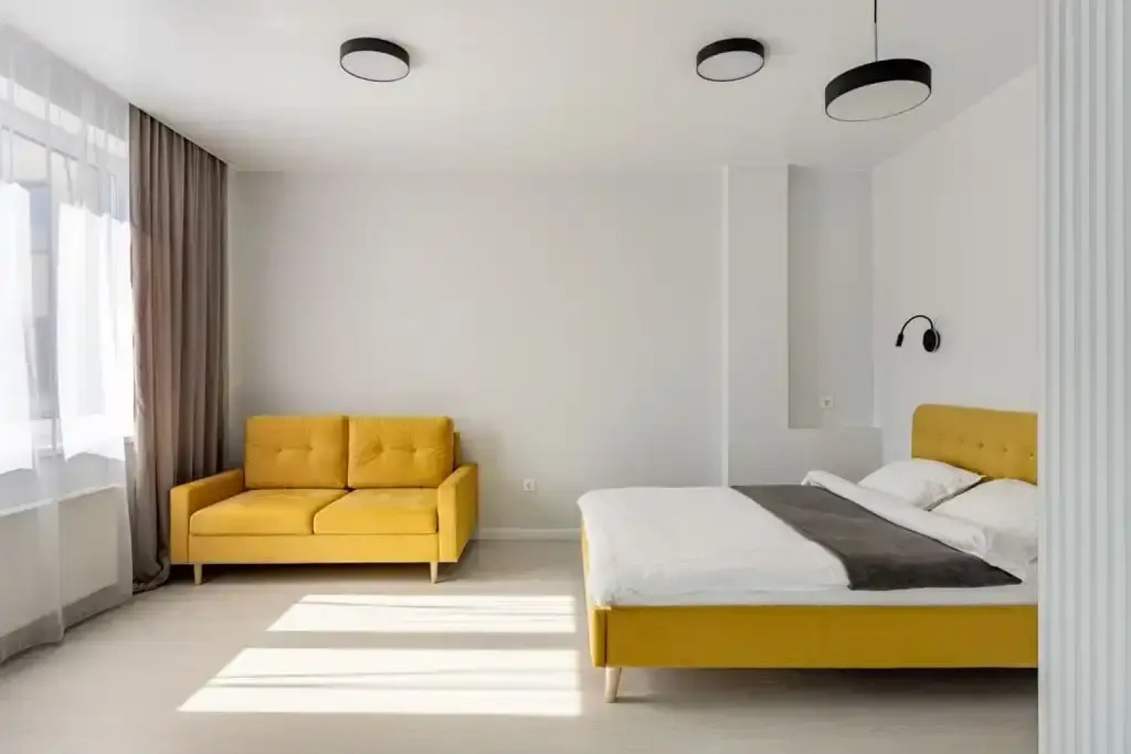 Квартира Студия Ladgorna в ЖК "Парк Челюскинцев"