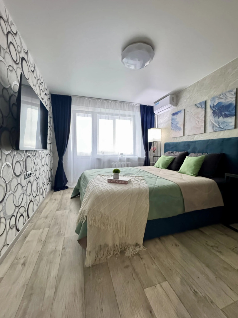 Квартира Уютная с видом на городской парк