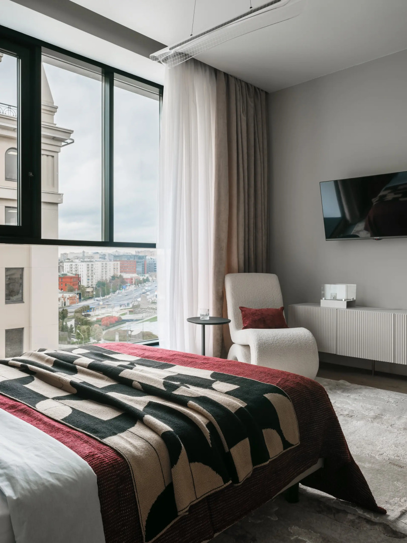 Квартира Элегантная Без Компромиссов с паркингом в ЖК Бизнес-класса в Центре Москвы