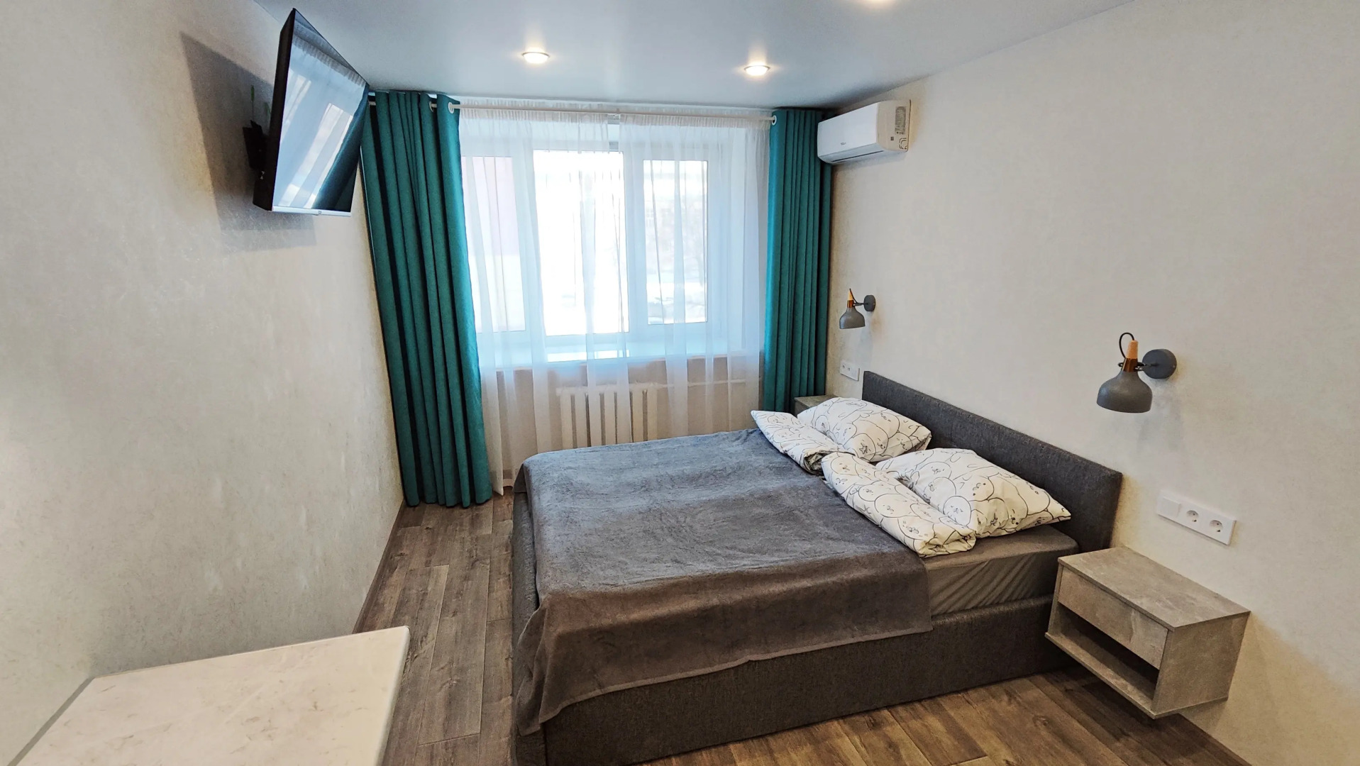 Апартаменты Лазурная студия у метро Суконная слобода