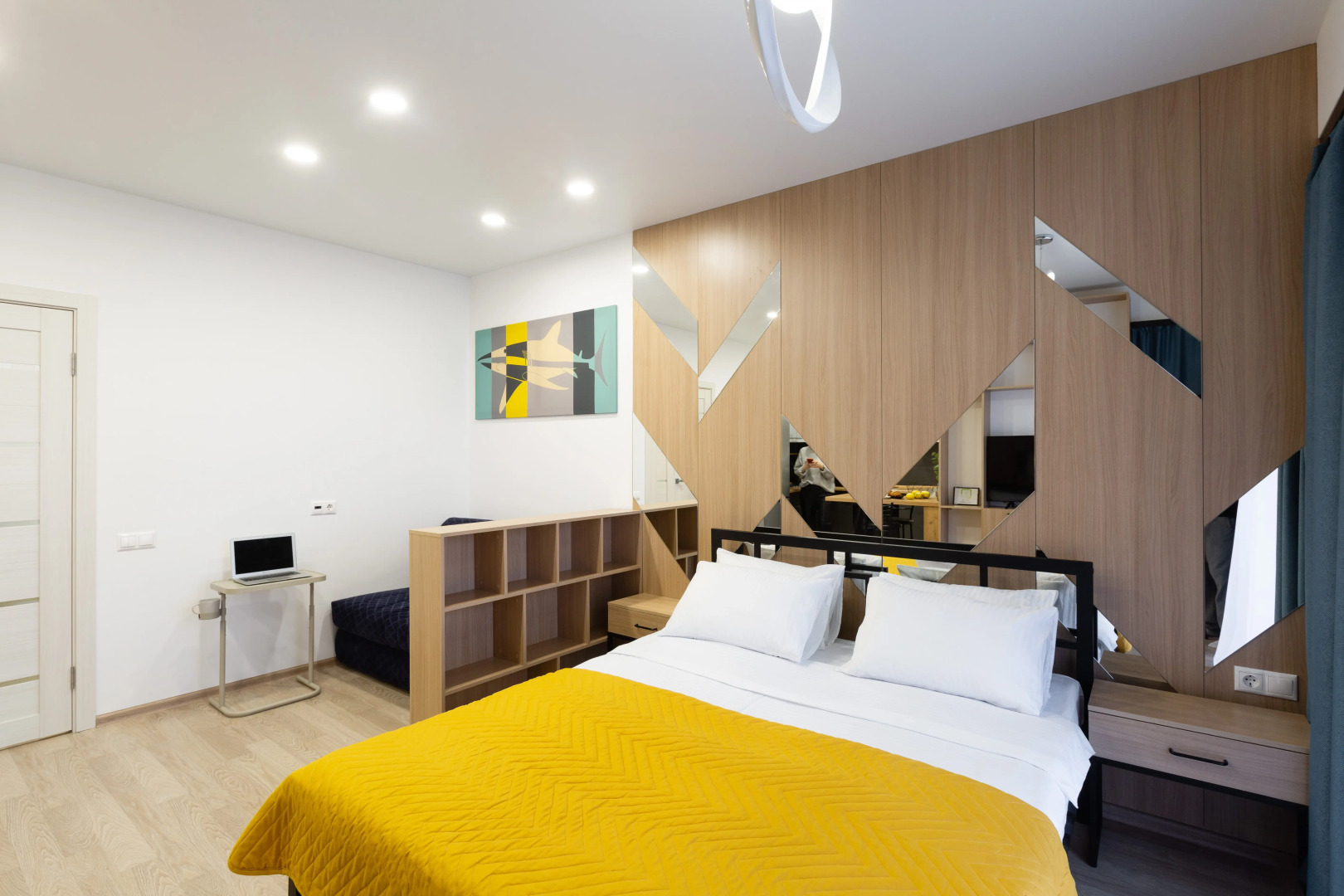 Квартира Студия с Панорамным Остеклением в Элитном ЖК Ocean City Пушкинская 265