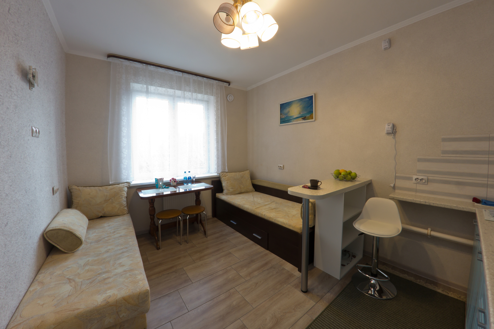 Уютные апартаменты возле пляжа