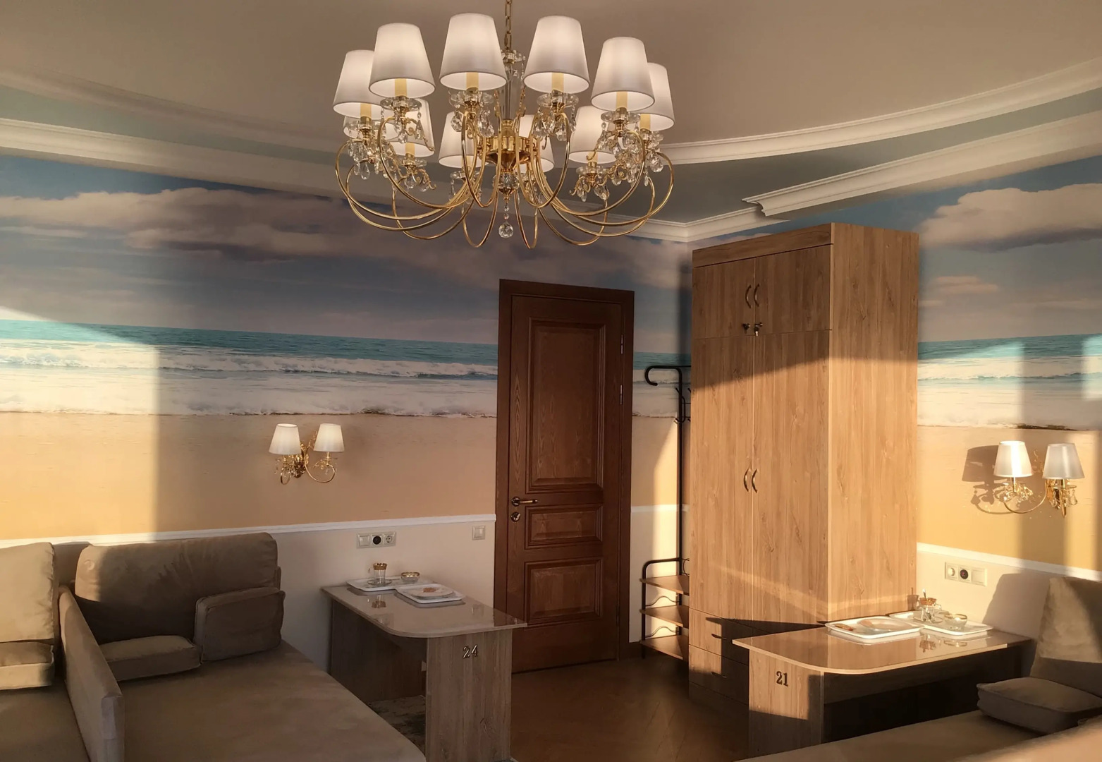 Апартаменты Priboy 05 у моря для отдыха и оздоровления