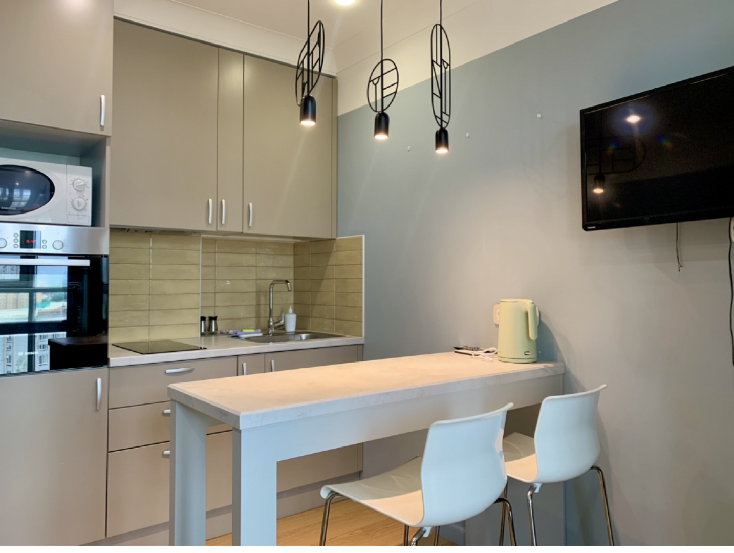 Квартира Aparts Pro Нежная 1-ком с панорамным балконом в ЖК Арго на 11 этаже