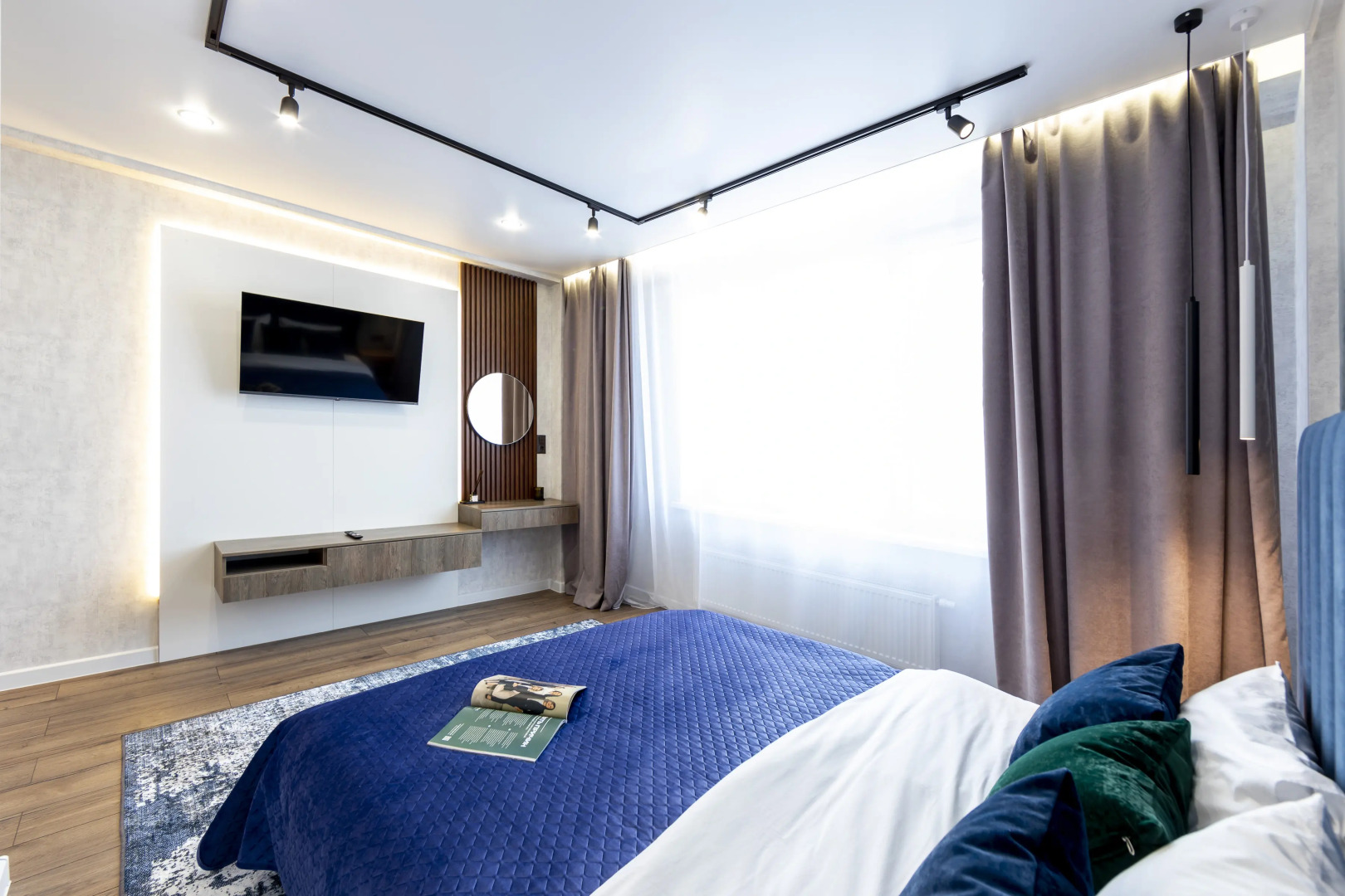 Апартаменты Эксклюзивная Евро Двушка у Аквапарка Лето Лето ВыДома