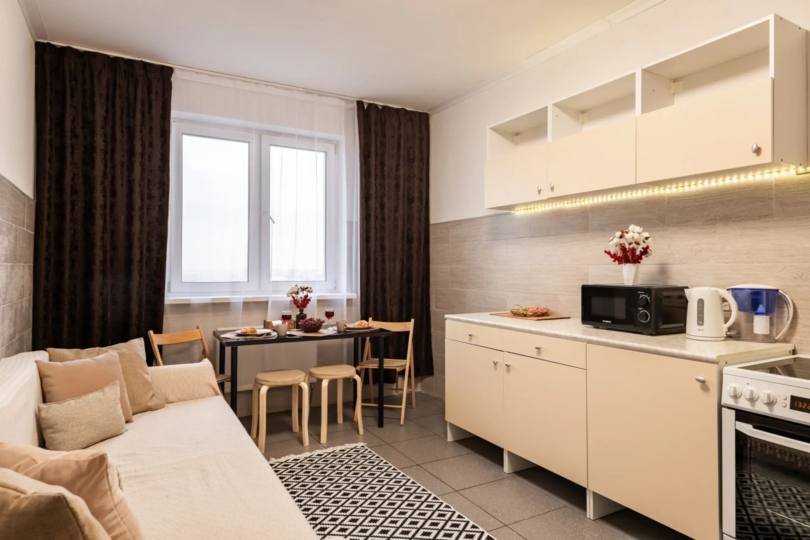 Квартира Уютная Natali Apart у метро Академика Янгеля