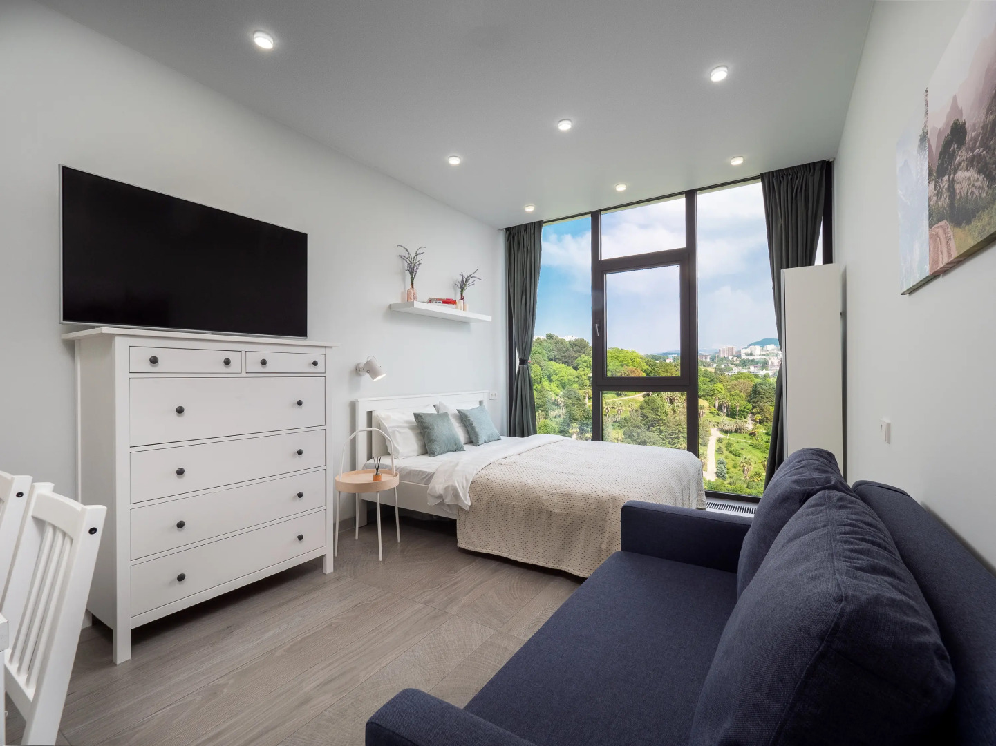 Квартира Дизайнерская с Видом на Море и Дендрарий