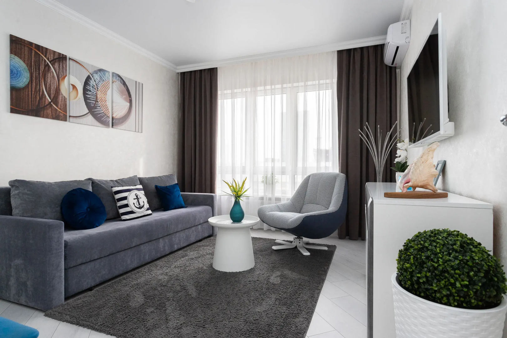 Квартира двухкомнатная класса комфорт плюс в Рыбной деревне, остров Канта