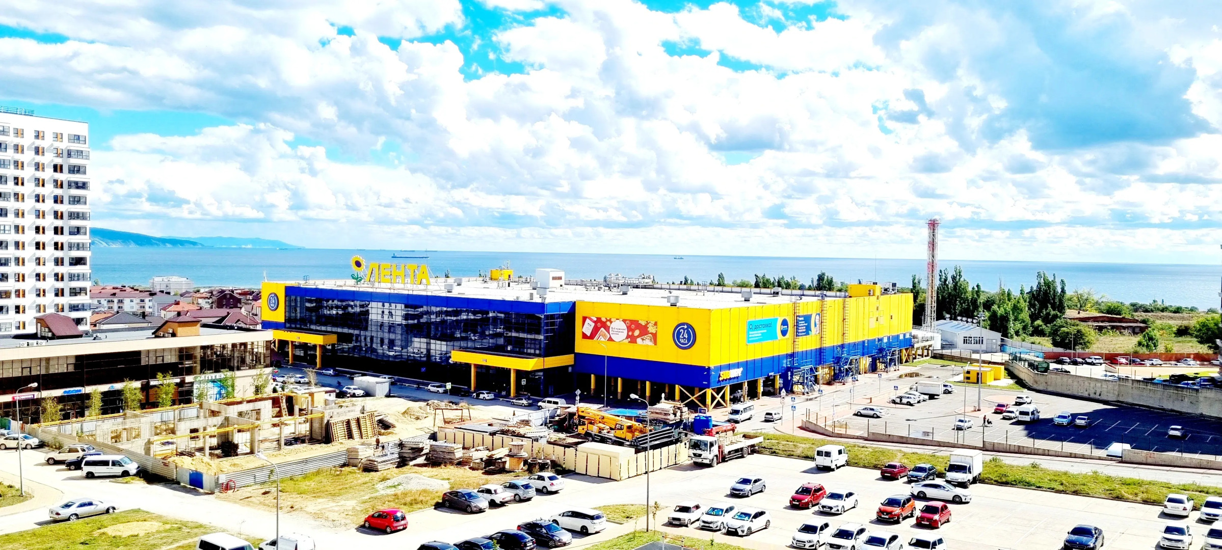 Квартира евродвушка с видом на море