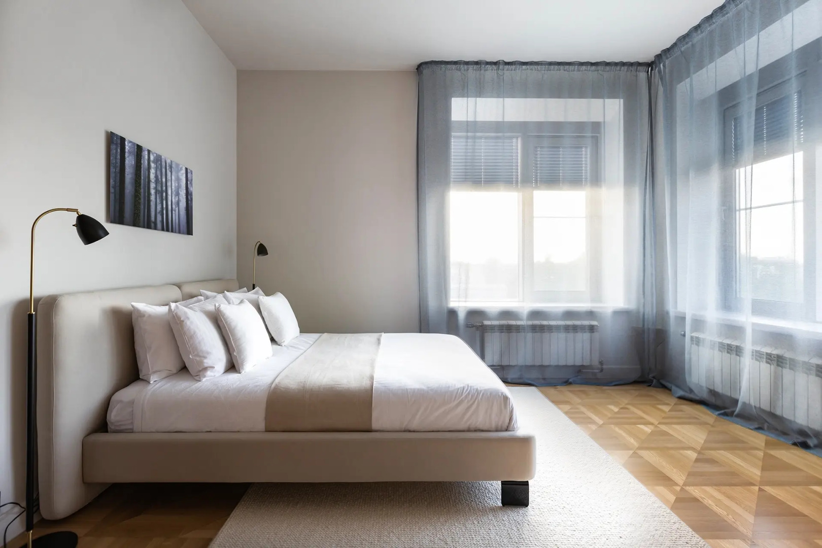 Апартаменты с террасой и видом на Петербург