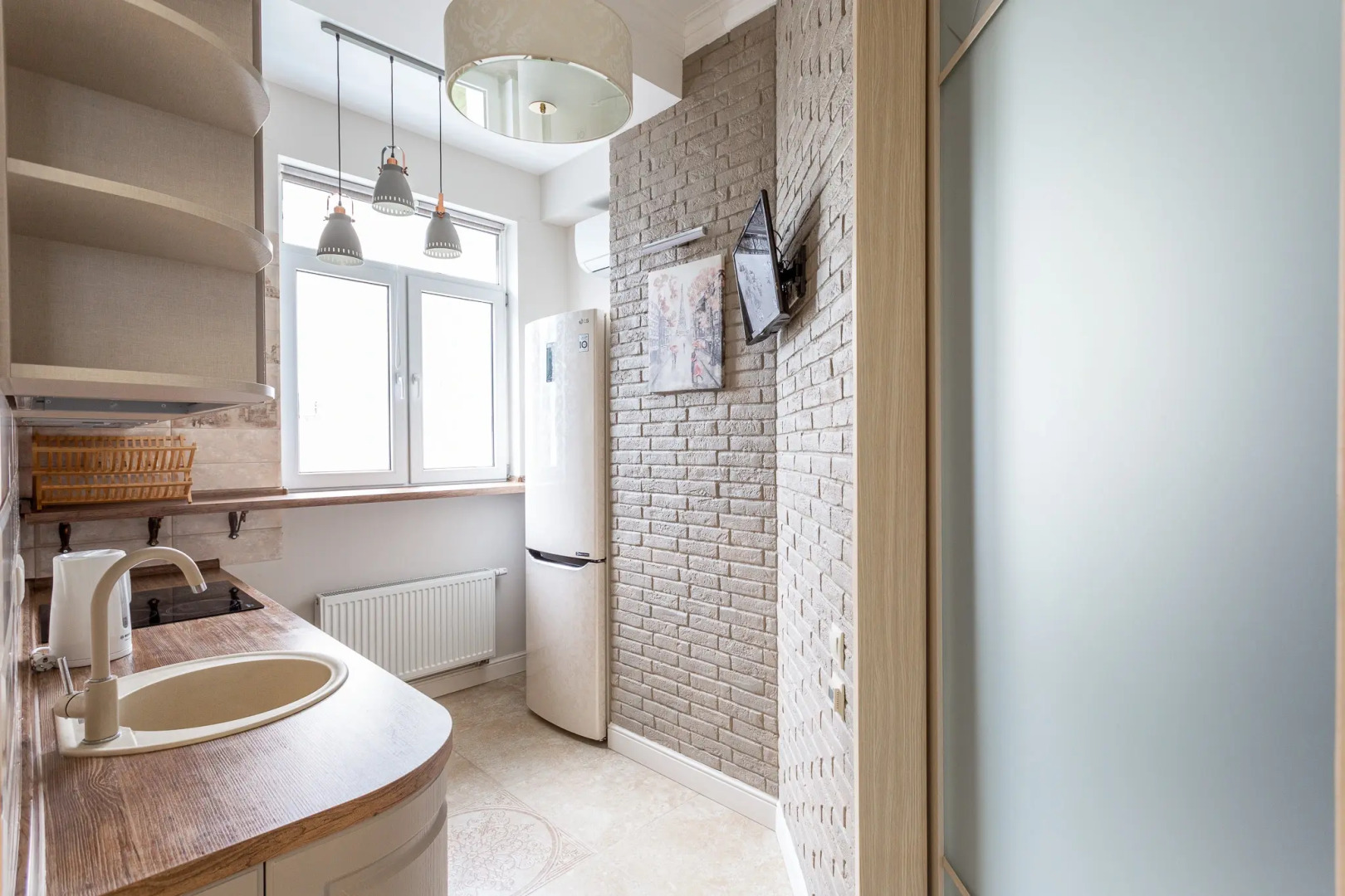 Квартира комфортная 3-х комнатная с видом на море в ЖК "Посейдон"