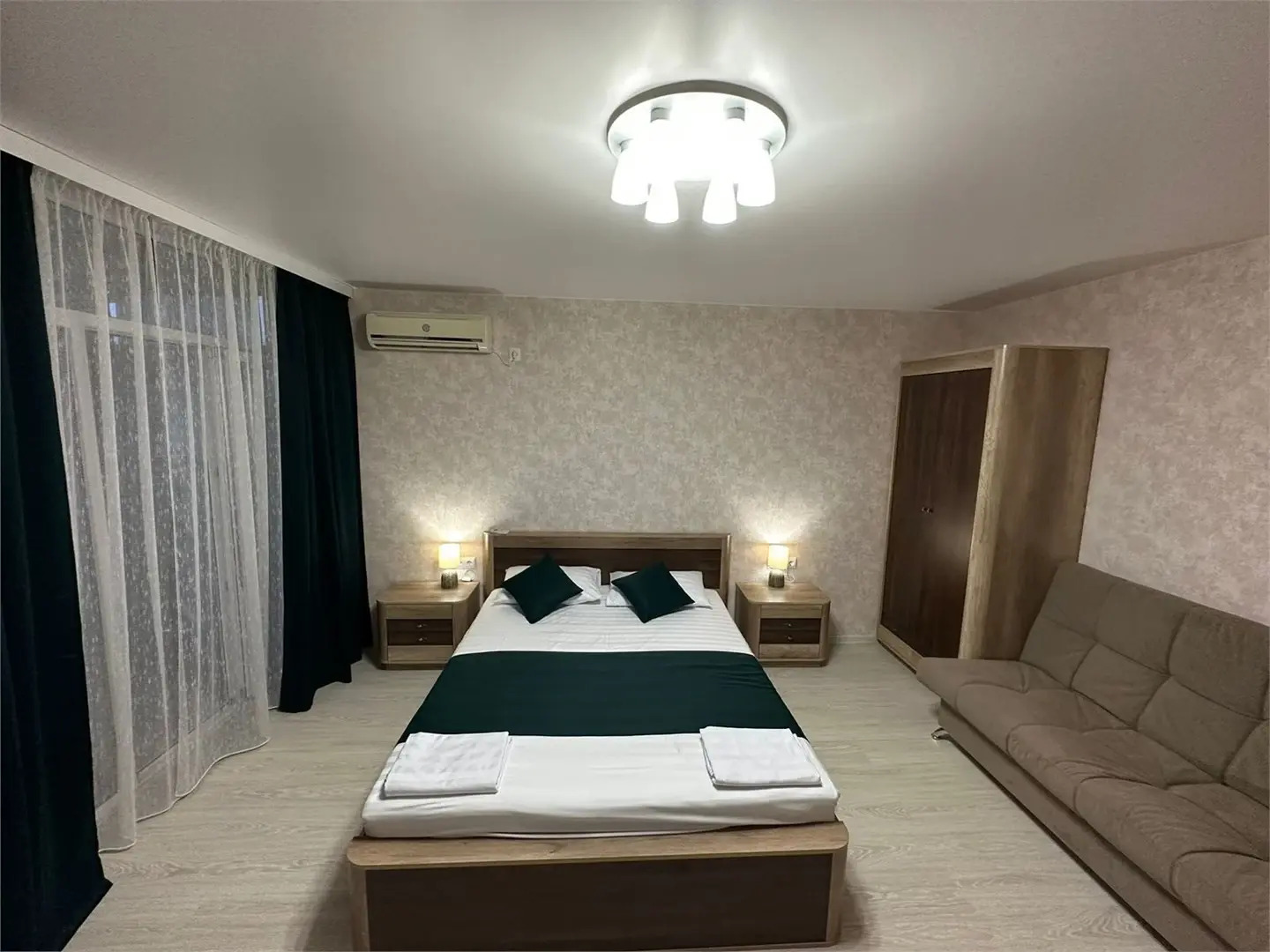 Апартаменты №3 Полулюкс улучшенный, 1 линия, вид на море (4чел)