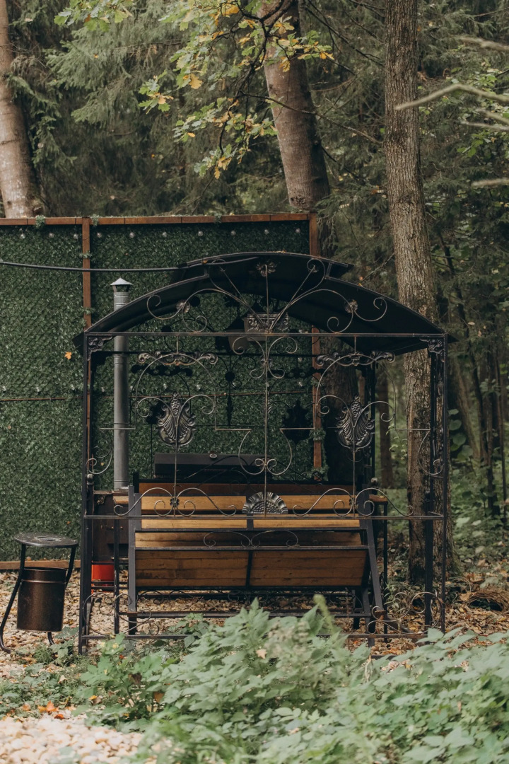 Шале Сфера Агат в лесу на Живописной улице