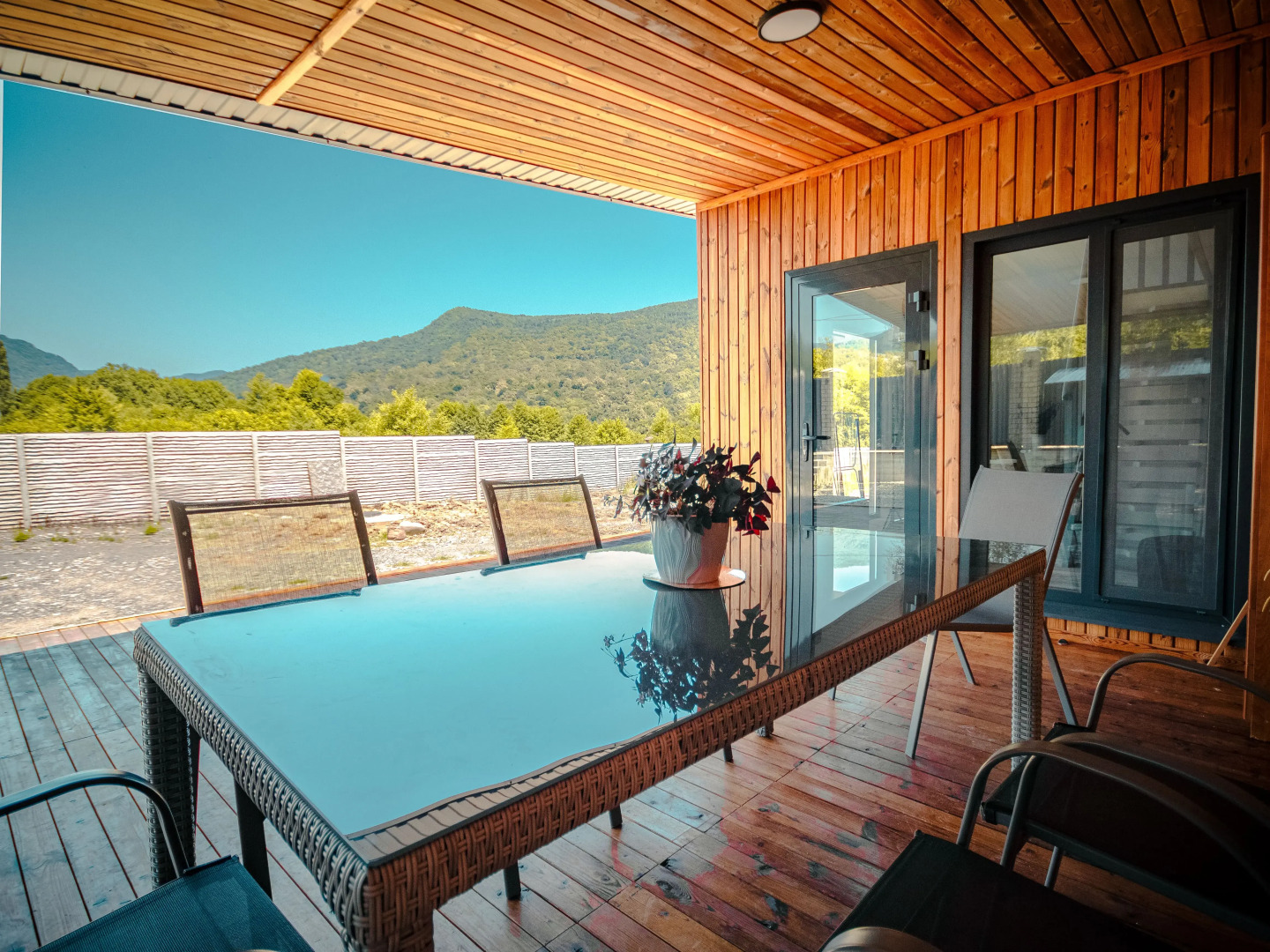 Гостевой дом МАУС в горах с чаном и баней на дровах