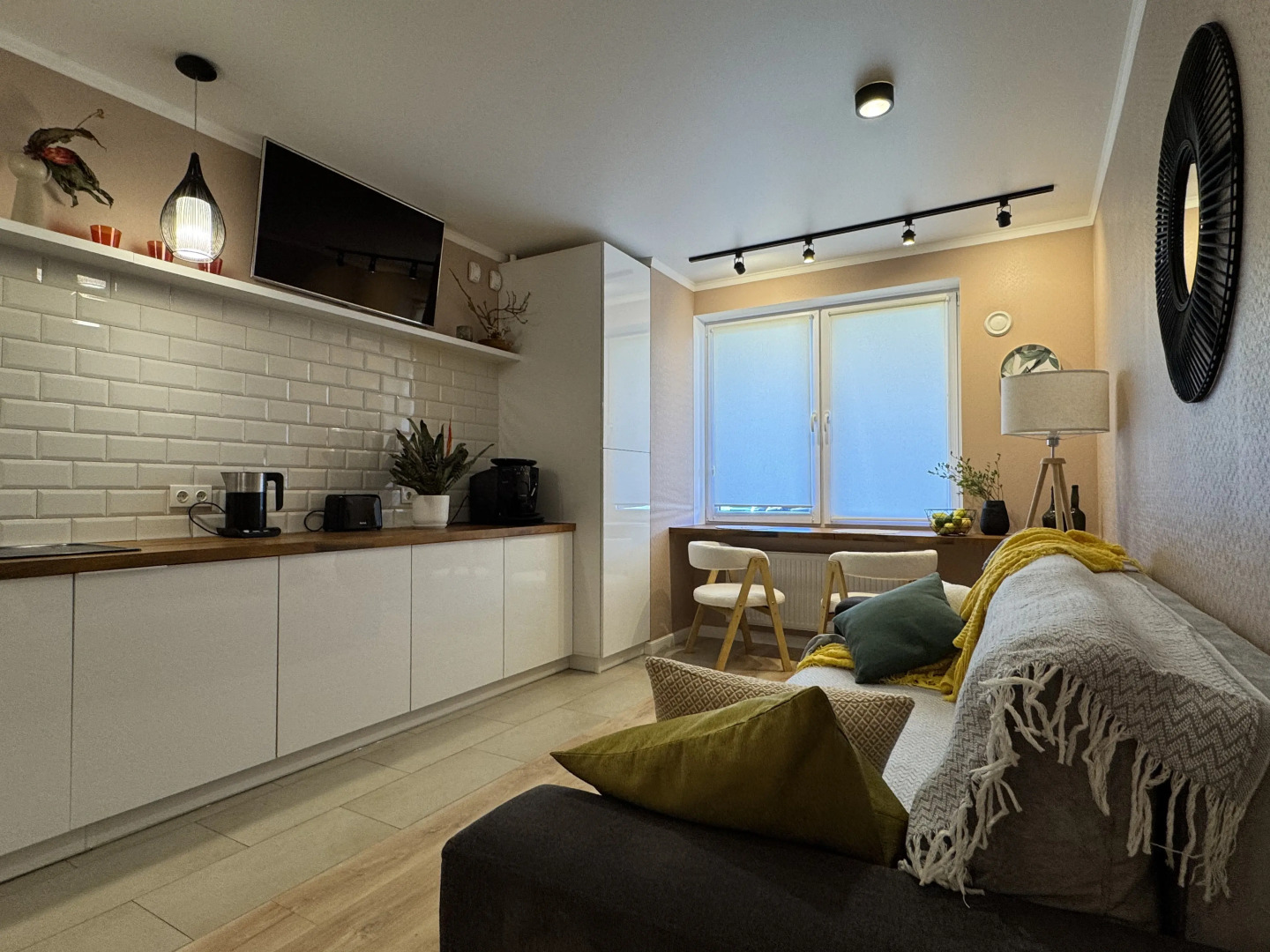 Апартаменты с Красивым Видом из Окна