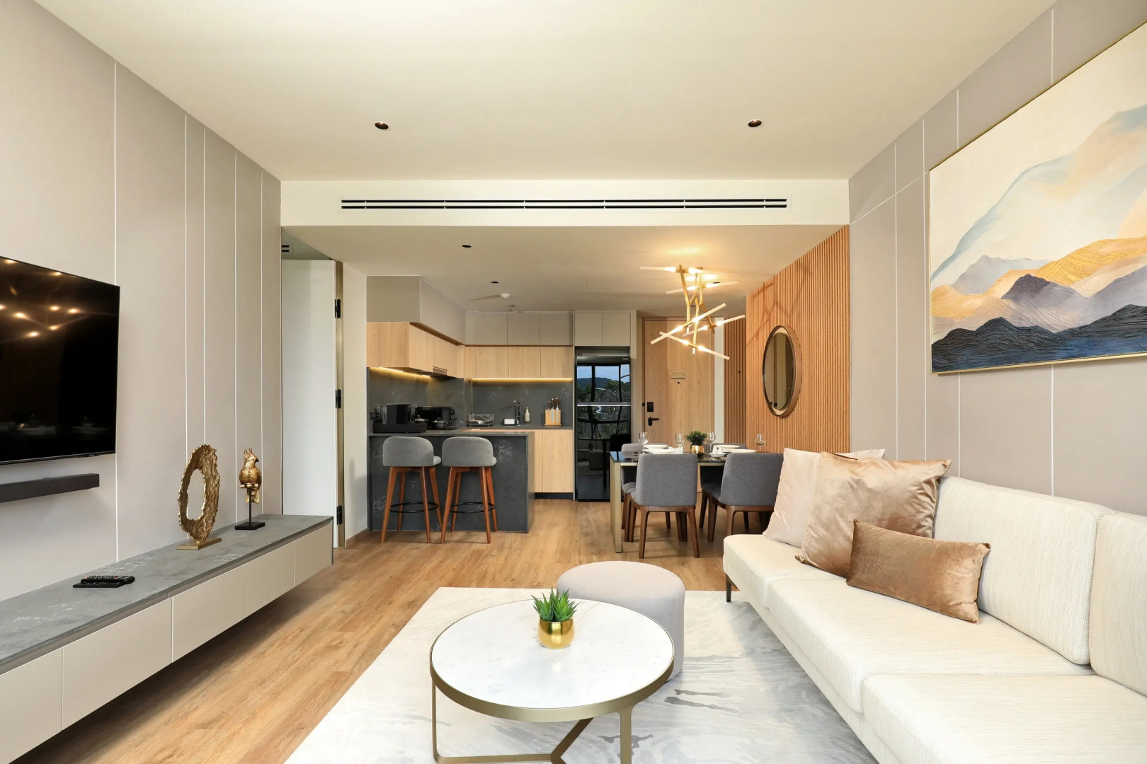 Апартаменты LGP-C512 2 Спальни рядом с Пляжем Бангтао Балкон с Видом на Природу и Доступ к Бассейну