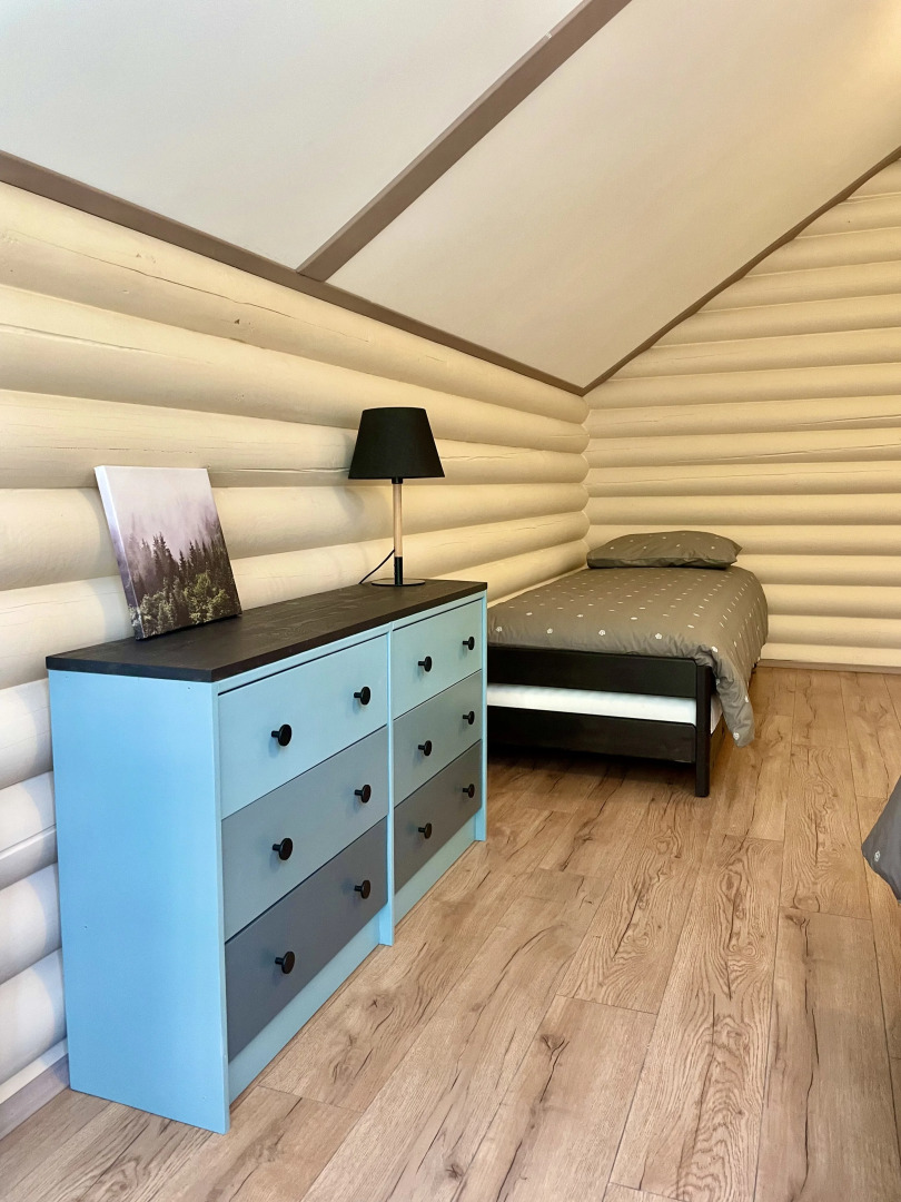 Частный Дом Бревенчатый Дом в Соснах