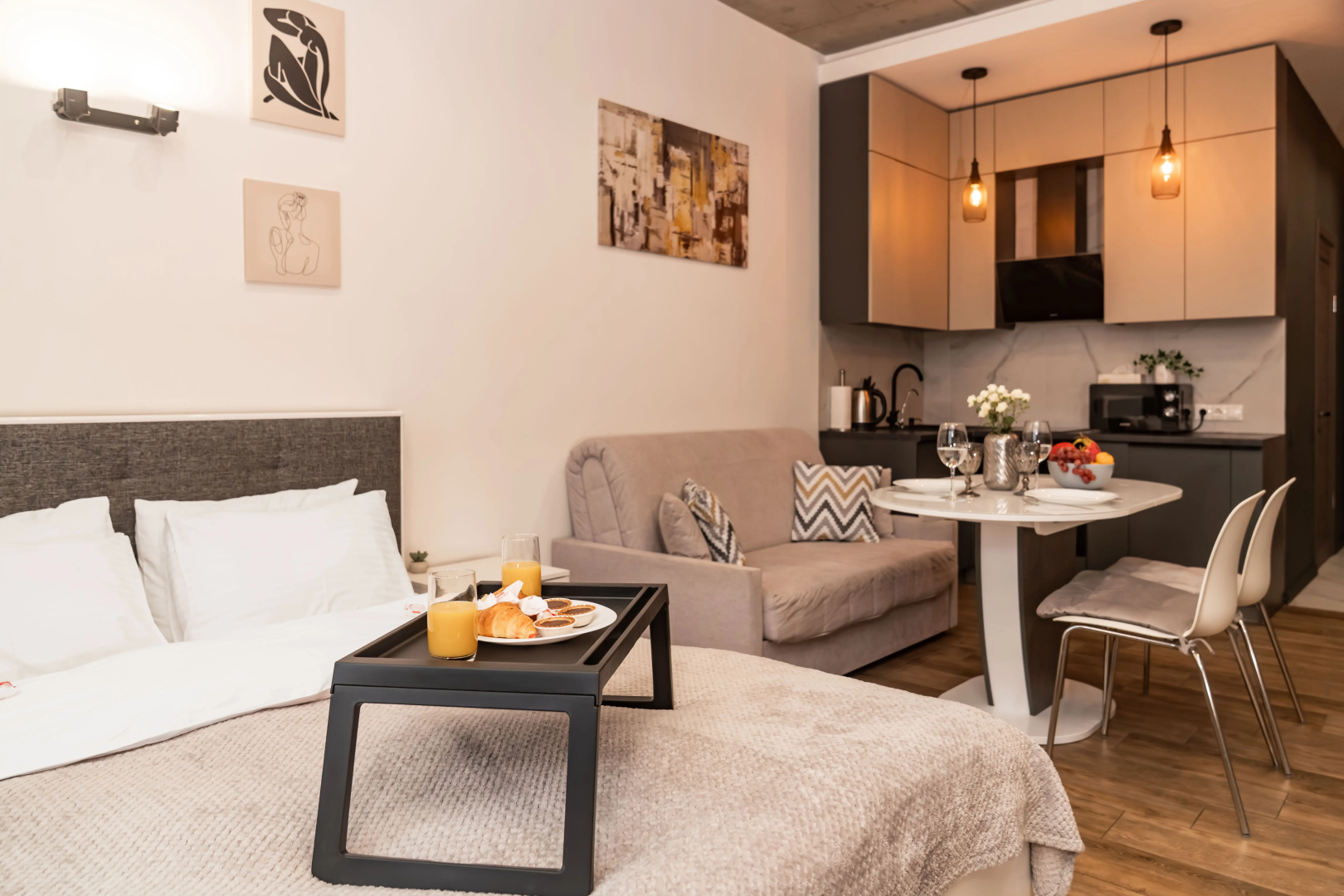 Апартаменты SKY INN Color Grey