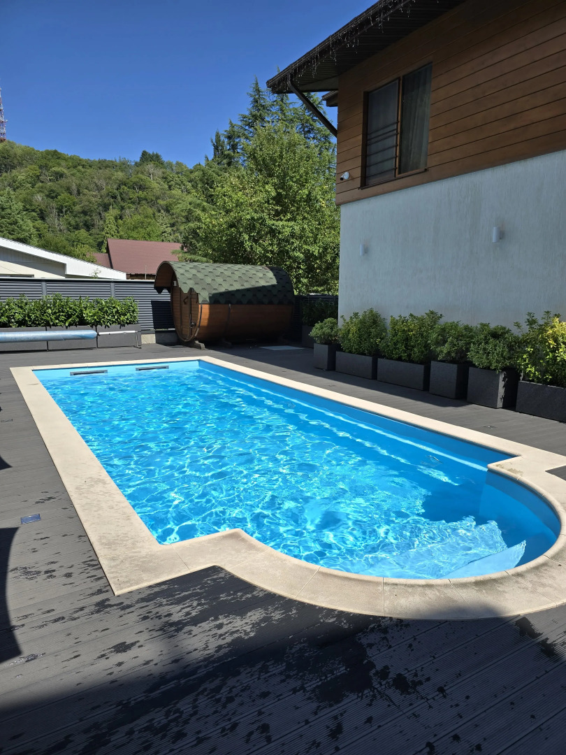 Апартаменты Панорама Ачишхо номер Superior с балконом и видом на горы