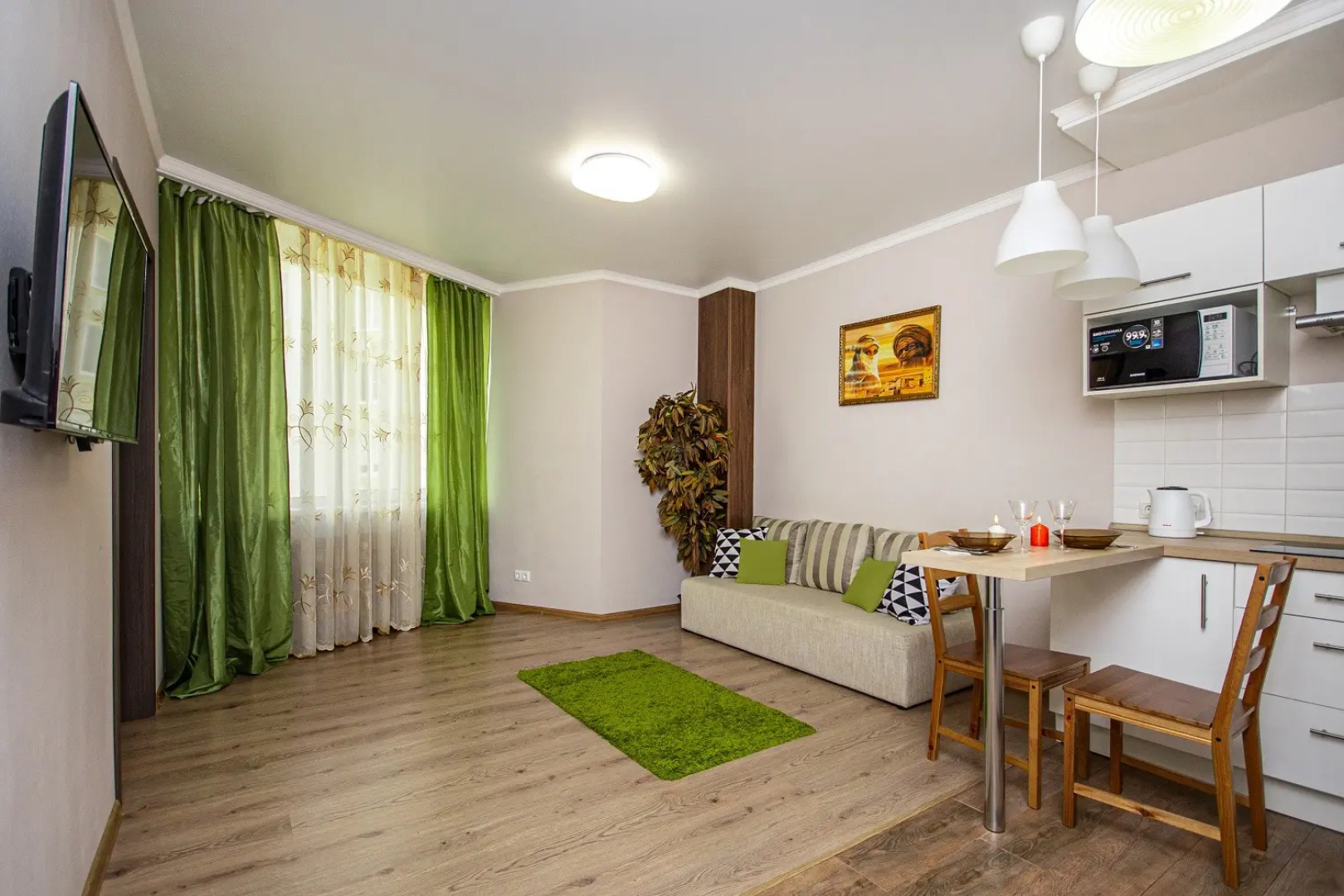 Апартаменты Тихий центр