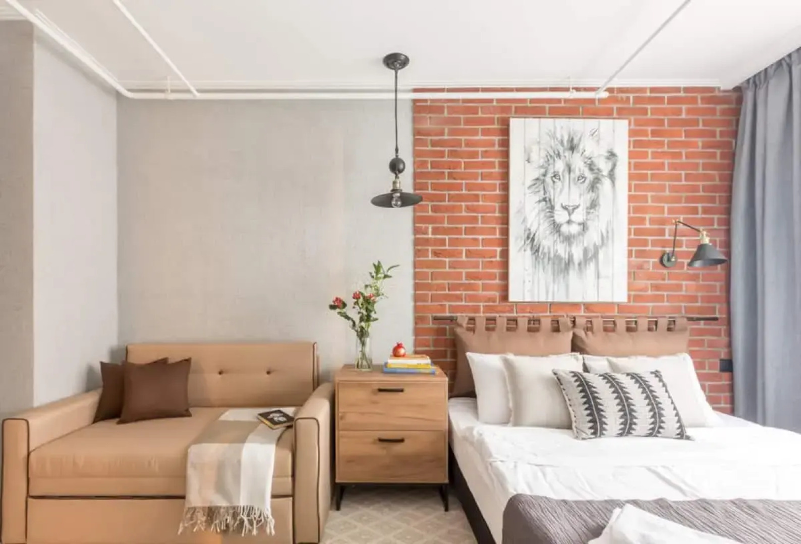 Апартаменты с Джакузи Лофт