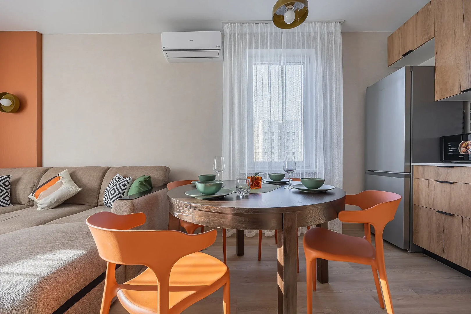 Квартира просторная 3 к iZi Apart в центре Автозавода метро Парк Культуры