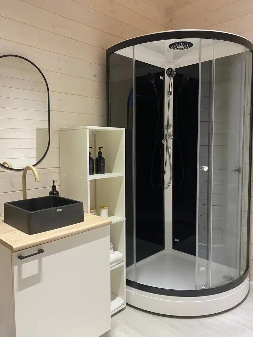 Частный дом Барн-хаус с сауной и чаном