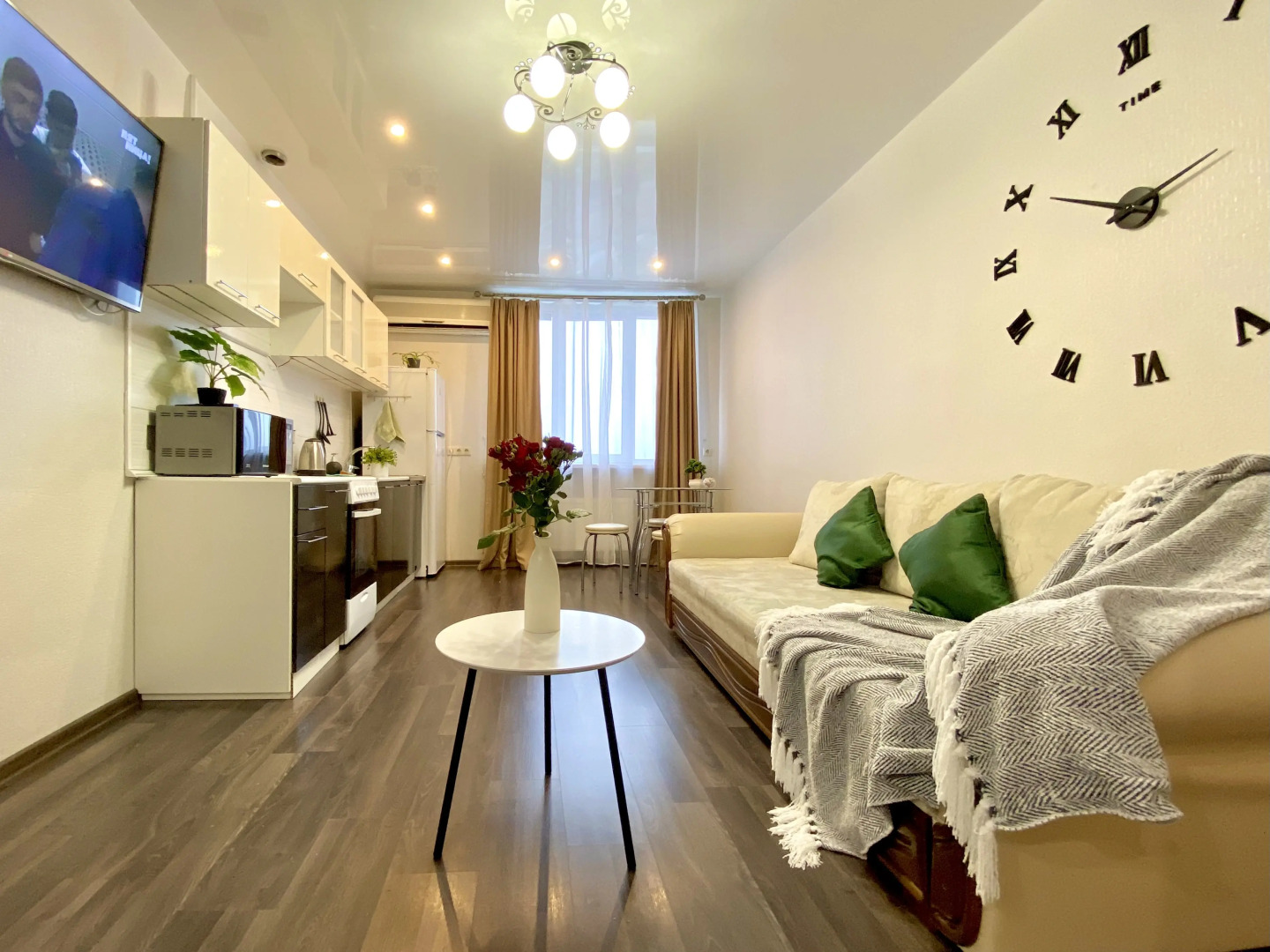 Квартира Лес Двухкомнатная квартира с шикарным Видом на Волгу