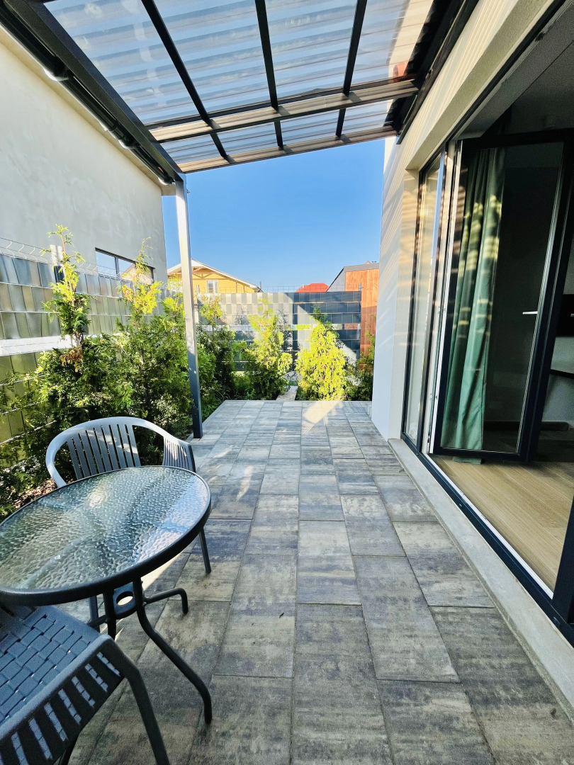 Квартира Студия Nordlys с террасой и мангалом