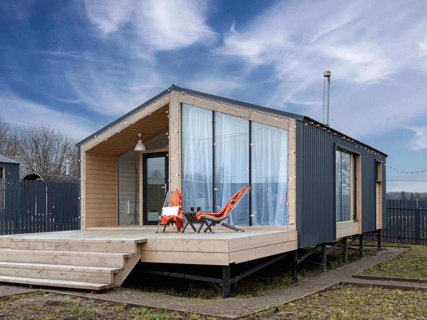 Частный дом семейный с баней