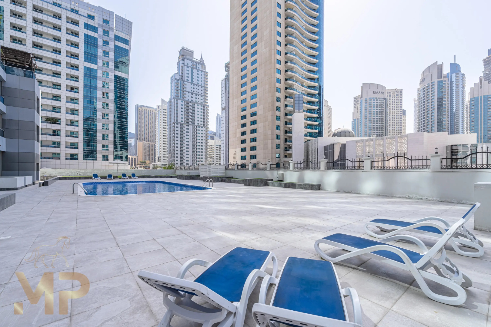 Апартаменты Marco Polo - Enjoy Marina views from a cozy 1BR in Dubai Marina