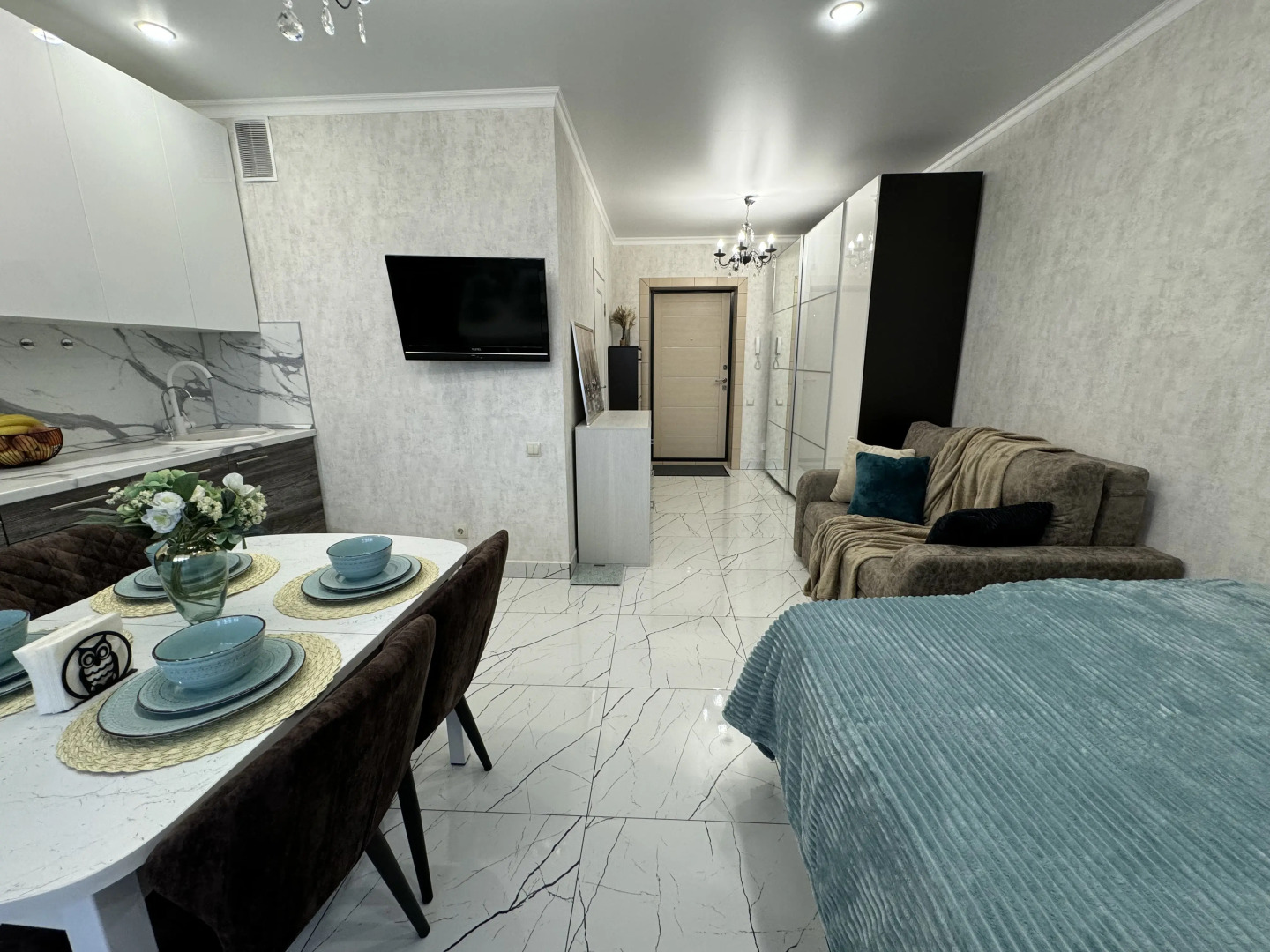 Апартаменты Уютная студия у метро Горки