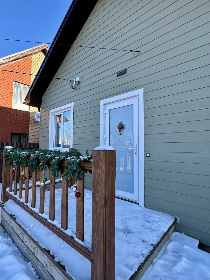 Частный дом Стильный и современный загородный дом Олива