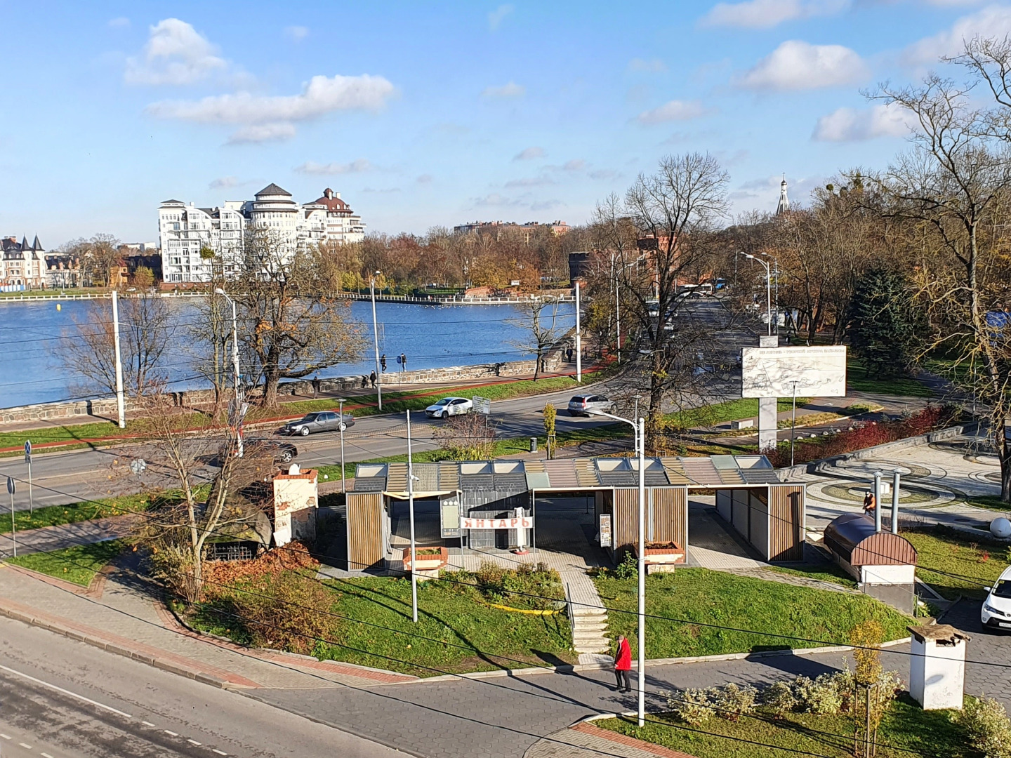 Двухкомнатная квартира с видом на Музей Янтаря