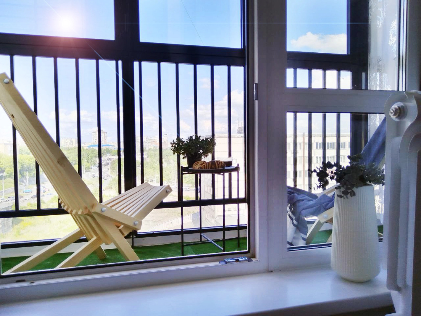 Квартира Студия на  набережной Енисея в Красноярске