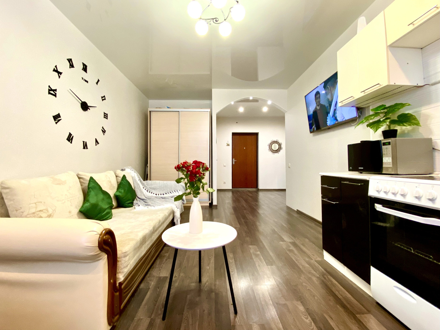 Квартира Лес Двухкомнатная квартира с шикарным Видом на Волгу