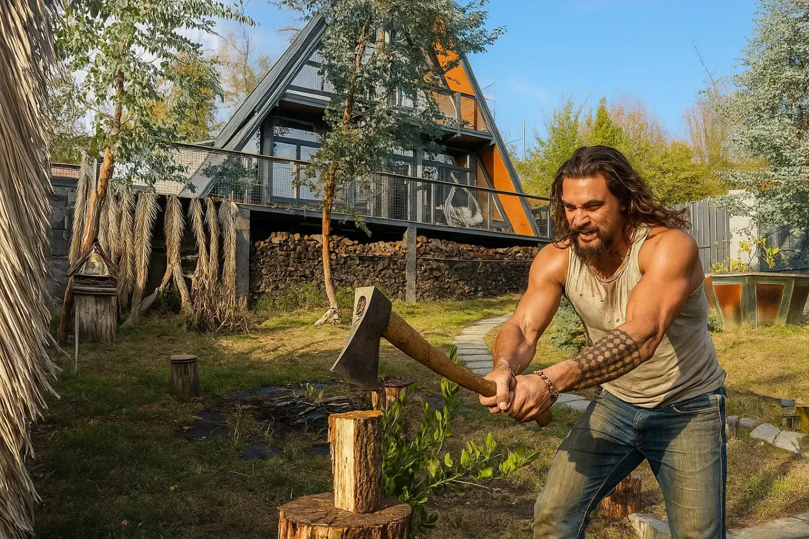 Частный дом Дом А-Фрейм