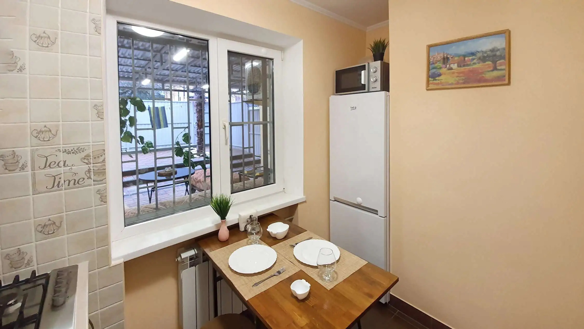 Апартаменты с личной террасой рядом с ж/д вокзалом