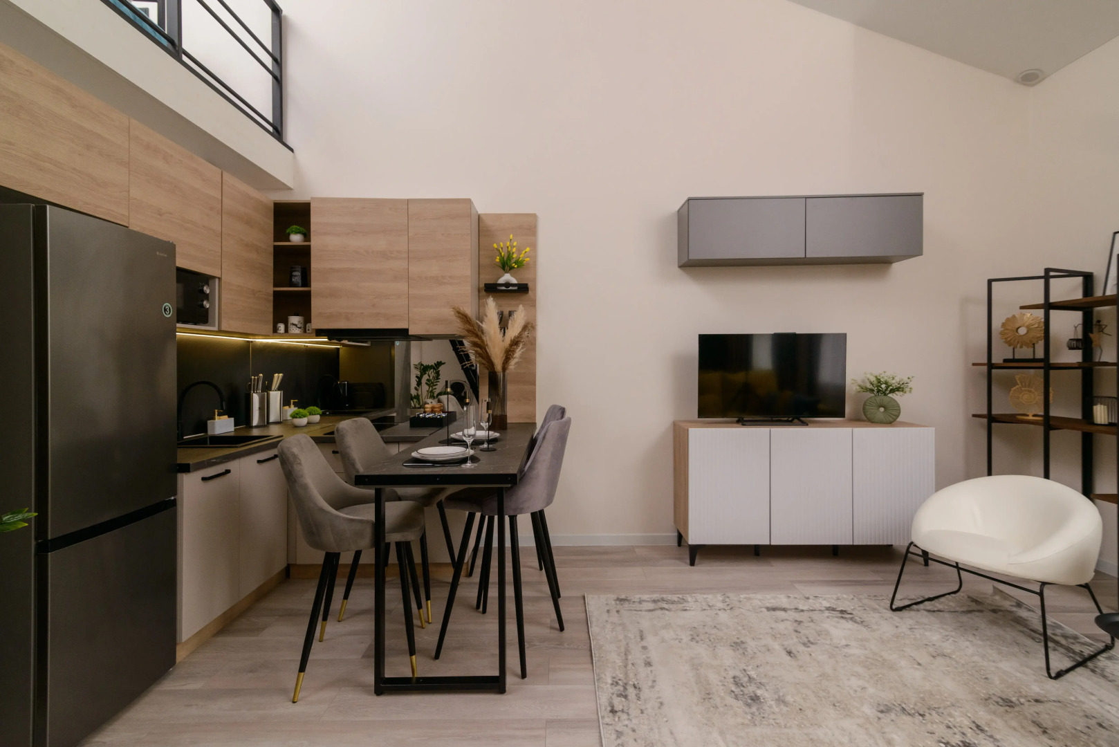 Апартаменты от FolkFort Двухуровневый Комфорт с Полноценным Вторым Этажом