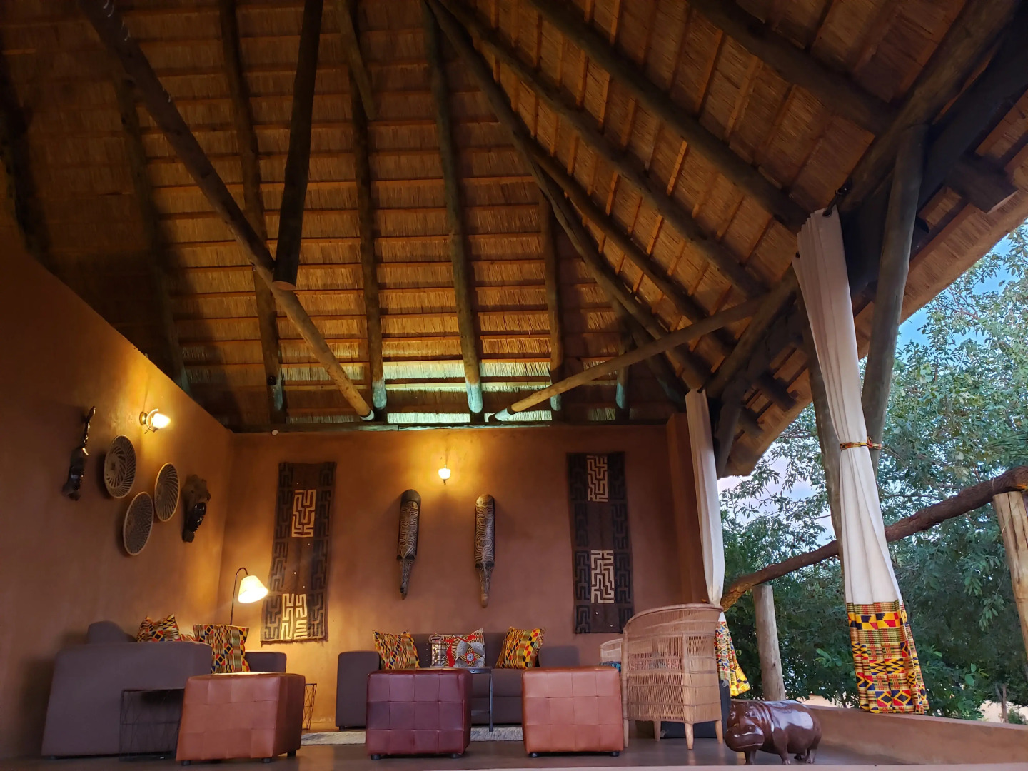 Отель The Nkhosi Livingstone Lodge and Spa Resort