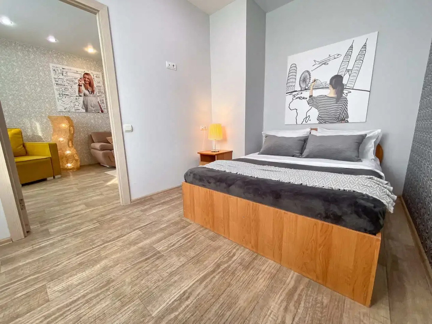 Апартаменты у ТЦ Аквамолл