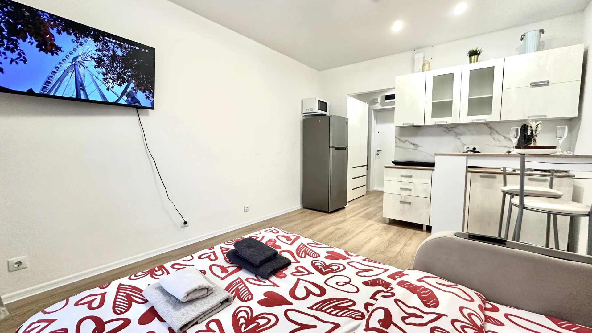 Апартаменты Истоман Студия Для ДВОИХ