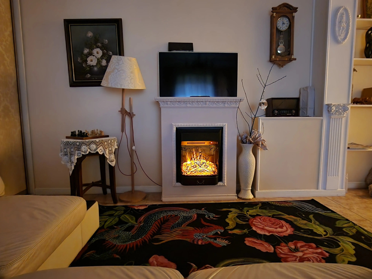 Апартаменты Амалиенау-Адальберт с камином