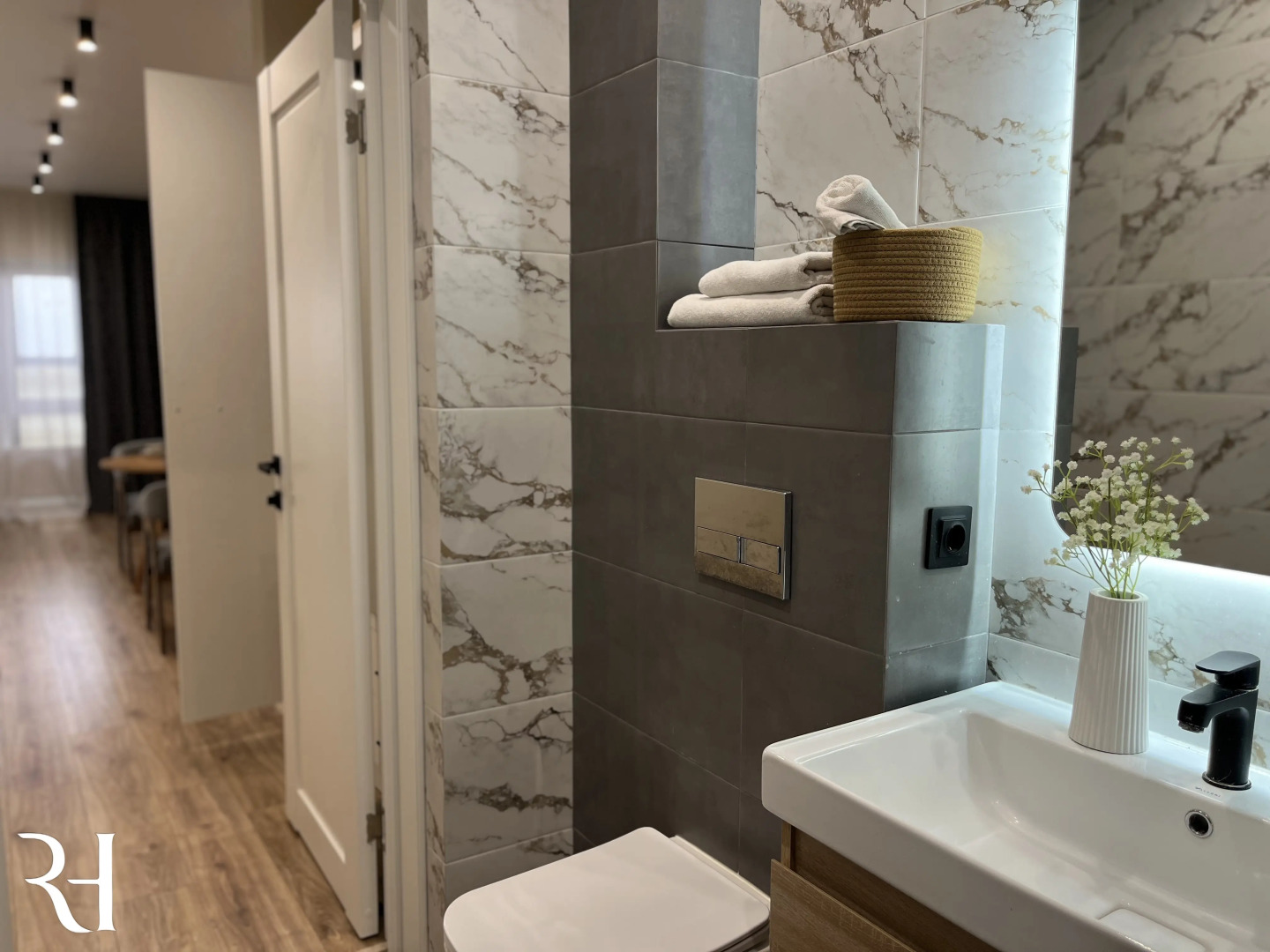 Квартира в центре города с кондиционером в ЖК Йондос