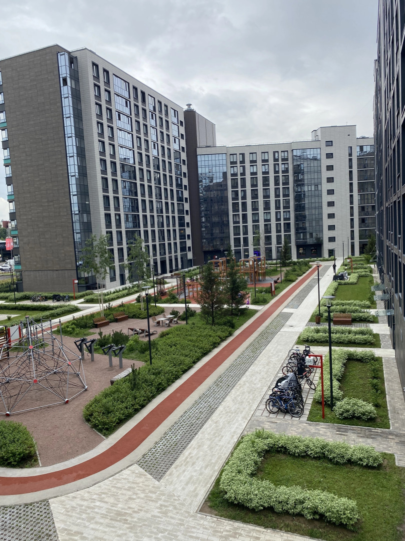 Квартира  - студия в ЖК Паноpaмa Пapк Соснoвка